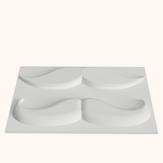 Stampo in Silicone – Baffo - 20x20cm