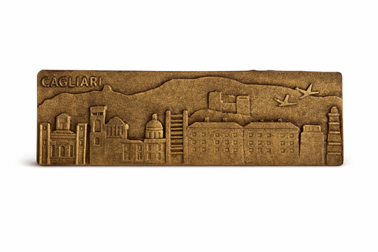 Card di Cioccolato Skyline di Cagliari