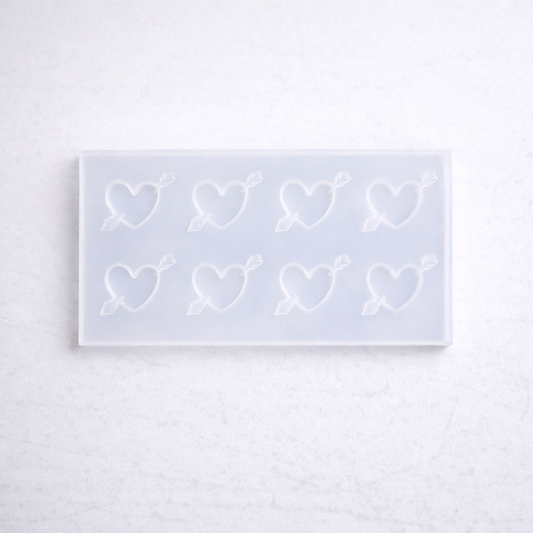 Stampo Silicone - Cuori San Valentino - Design Gianluca Aresu