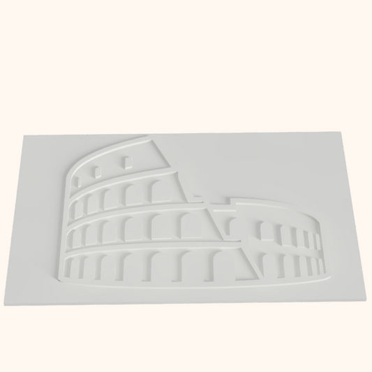 Card in Silicone – Colosseo - 20x12cm